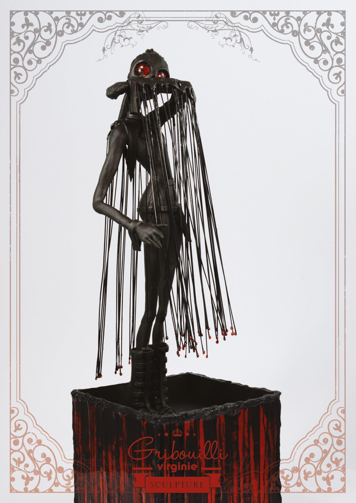 Vampire carte postale vampire